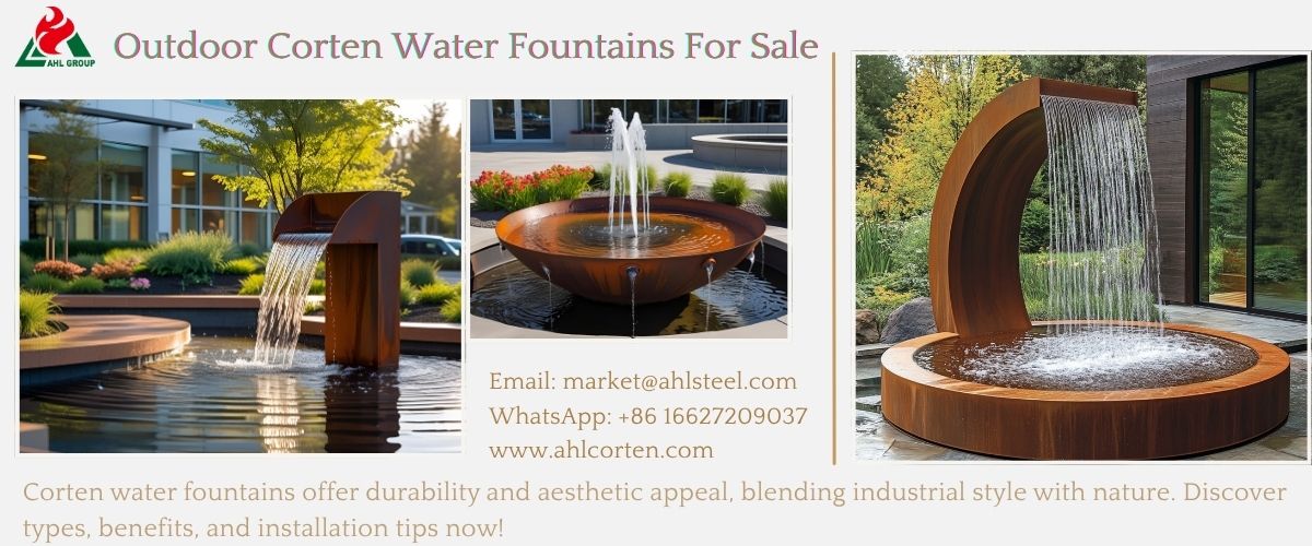 outdoor water features